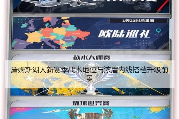 詹姆斯湖人新赛季战术地位与浓眉内线搭档升级前景